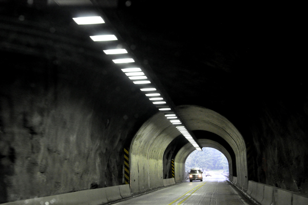 tunnel in Florence, Oregon